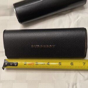 Burberry black eyeglass case EUC